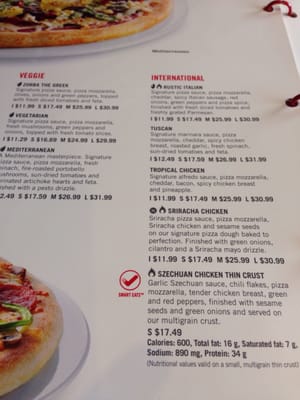 Menu photo 6 Boston Pizza Sherwood Park, AB