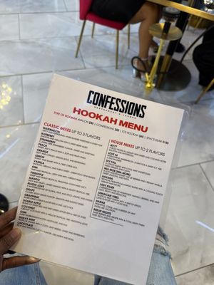 Menu photo 3 Confessions Houston, TX