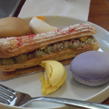 Lucettegrace - I dug into the carrot cake and lemon brown butter macarons before doing that taking pictures thing...*sorry* - Coffee & Tea Near Me - Raleigh, North Carolina