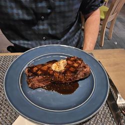 Great Road Kitchen - Butcher block handcut steak