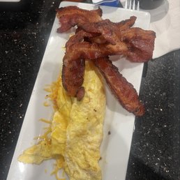 Eggs and bacon Eggs and bacon