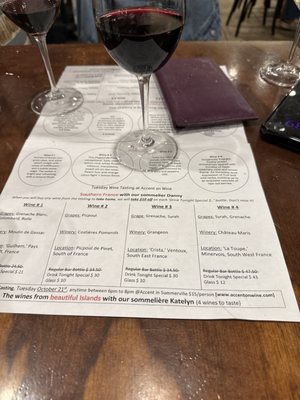 Menu photo 1 Accent on Wine Summerville, SC