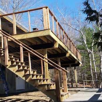 Butler Built Homes and Projects - Custom Stairs - Flooring Near Me - Dedham, Maine