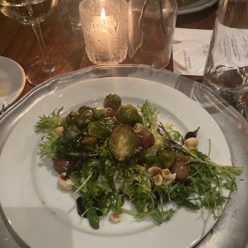 Grace Winery - Brussels sprouts, roasted grape salad with foie gras mousse - Wineries Near Me - Glen Mills, Pennsylvania