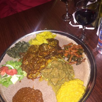 Ethiopia Restaurant - Meat combo and veggie combo - Ethiopian Near Me - Berkeley, California Ethiopia Restaurant - Meat combo and veggie combo - Ethiopian Near Me - Berkeley, California