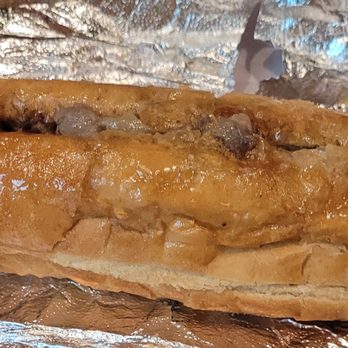 Steve's Lunch - cheesesteak with American cheese and grilled onions - Fast Food Near Me - Baltimore, Maryland