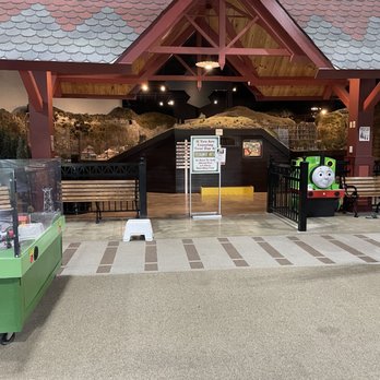 EnterTRAINment Junction - This leads out of the playground area and into the train displays. - Hobby Shops Near Me - West Chester, Ohio
