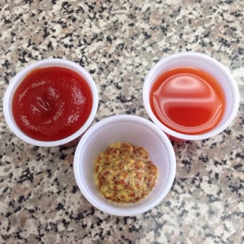 Great Steak - Ketchup, mustard, and hot sauce - Cheesesteaks Near Me - Torrance, California