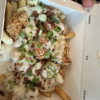 The Hangar - Loaded poutine fries - Food Court Near Me - Long Beach, California The Hangar - Loaded poutine fries - Food Court Near Me - Long Beach, California