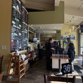 High Tide Cafe and Crepery - The inside of one of my favorite breakfast places to eat - Creperies Near Me - Pacifica, California High Tide Cafe and Crepery - The inside of one of my favorite breakfast places to eat - Creperies Near Me - Pacifica, California