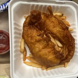 Fish & Chips (Traditional Fish) - 2pc Traditional