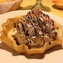 El Canelo Mexican Restaurant - Fried ice cream