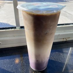 Premium Taro Iced Coffee