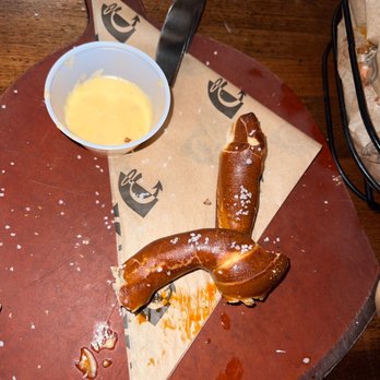 Congregation Brewery & Cocina - Brewpub Pretzel 80% eaten bcz it's so yummy! - Pubs Near Me - Pasadena, California Congregation Brewery & Cocina - Brewpub Pretzel 80% eaten bcz it's so yummy! - Pubs Near Me - Pasadena, California
