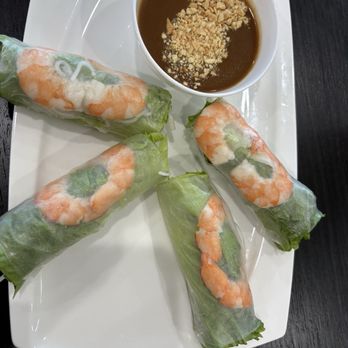 Pho & Grill - My arrange version of the spring rolls - Vietnamese Near Me - Hayward, California