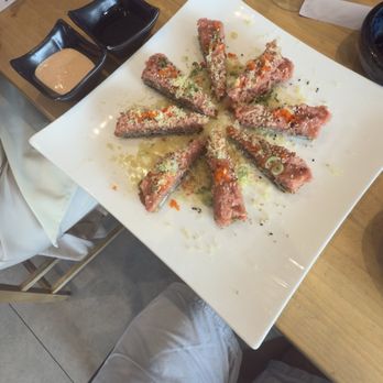 ZEN Sushi + Robata Grill - Tuna pizza - Sushi Bars Near Me - Boca Raton, Florida ZEN Sushi + Robata Grill - Tuna pizza - Sushi Bars Near Me - Boca Raton, Florida