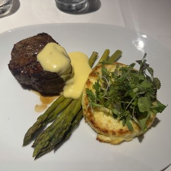Eddie V's Prime Seafood - Filed, frittata and asparagus - Seafood Near Me - Cherry Hill, New Jersey