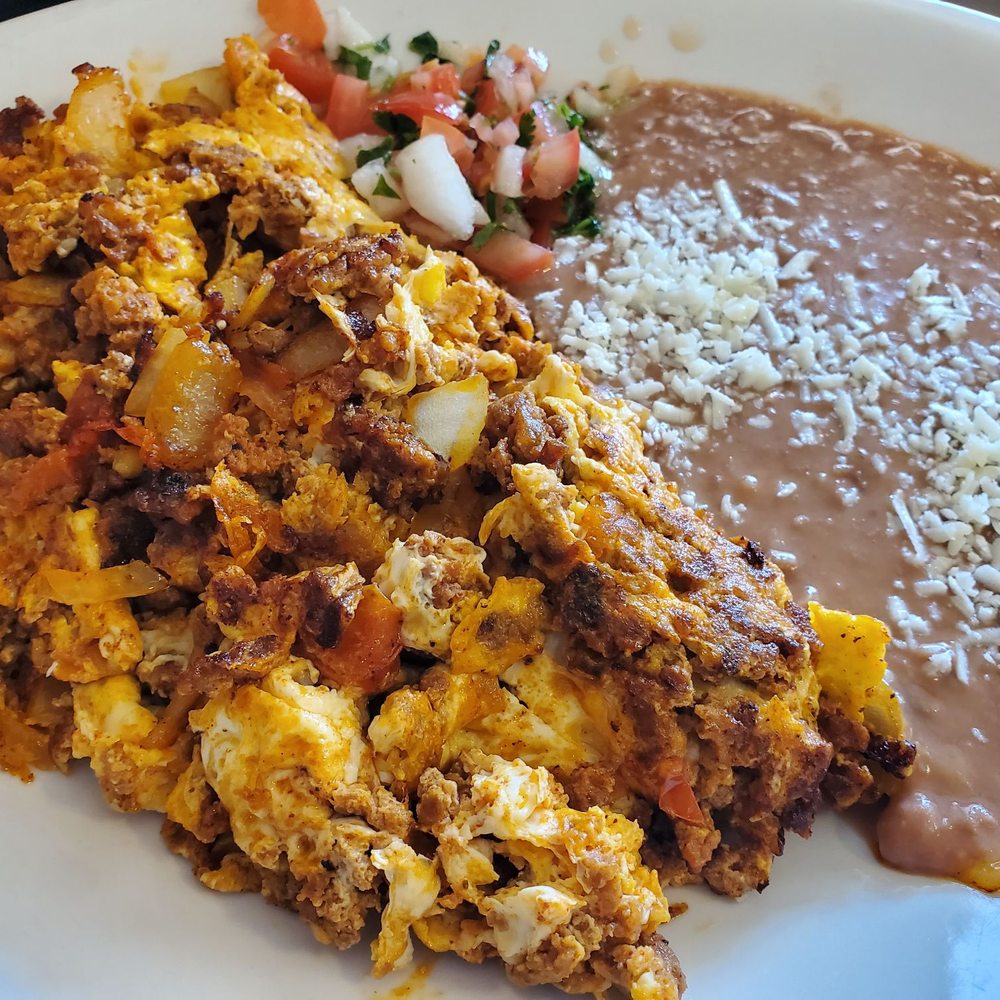 El Valle - Huevos with chorizo - Breakfast & Brunch Near Me - Twisp, Washington El Valle - Huevos with chorizo - Breakfast & Brunch Near Me - Twisp, Washington