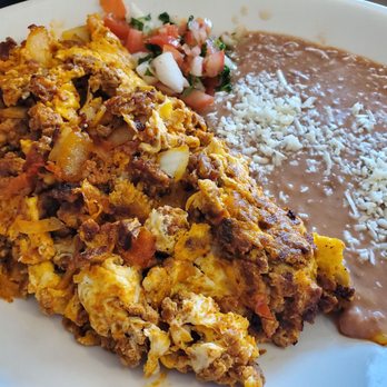El Valle - Huevos with chorizo - Breakfast & Brunch Near Me - Twisp, Washington El Valle - Huevos with chorizo - Breakfast & Brunch Near Me - Twisp, Washington