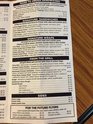 Menu photo 6 Wright Bros Cafe & Grille Honolulu, HI
