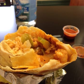 La Tapatia Grill - Shrimp Burrito #BOMB - Food Trucks Near Me - Pacoima, California