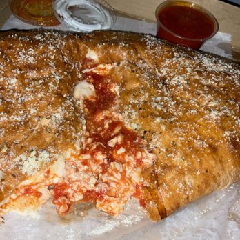 Mama Lena's II - Inside cheese calzone - Pizza Near Me - McKees Rocks, Pennsylvania