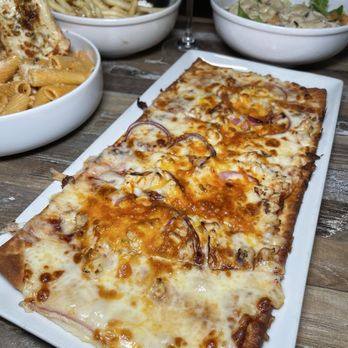 The Drunken Bean Coffee & Wine Bar - BBQ Chicken Flat Bread - Coffee & Tea Near Me - Chicago, Illinois The Drunken Bean Coffee & Wine Bar - BBQ Chicken Flat Bread - Coffee & Tea Near Me - Chicago, Illinois