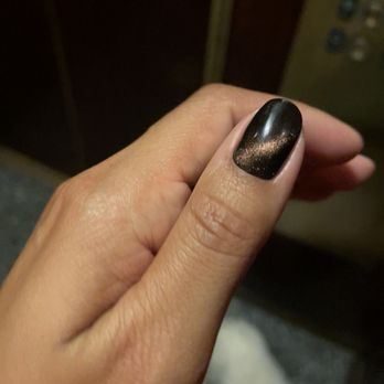 Colorvat Nail Studio - Gel tiger eye infinity - Nail Salons Near Me - New York, New York