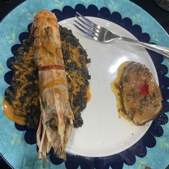 Del Mar - Langostino rice and swordfish carpaccio - Spanish Near Me - Washington, DC, District of Columbia