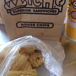 Which Wich - House chips.