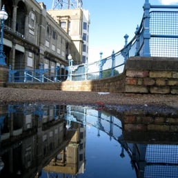 in a puddle... in a puddle...
