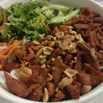 Saigon Bistro - Bun with roasted pork - Vietnamese Near Me - Torrance, California
