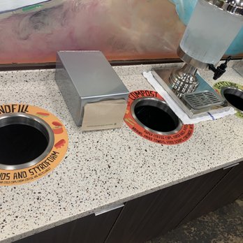 Zingerman's Coffee Co - Disposal system: landfill, compost and recycle - Coffee & Tea Near Me - Ann Arbor, Michigan