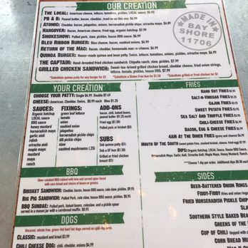Local Burger - The menu - Burgers Near Me - Bay Shore, New York Local Burger - The menu - Burgers Near Me - Bay Shore, New York