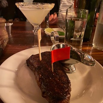 The Smith - Lemon Drop Martini and New York NY Strip Steak - New American Near Me - Chicago, Illinois The Smith - Lemon Drop Martini and New York NY Strip Steak - New American Near Me - Chicago, Illinois