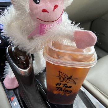 A Tea Thing - Thai tea with oat milk - Coffee & Tea Near Me - Reseda, California