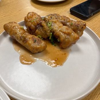 Ogo - Tempura Pork rib with guava butter sauce - Asian Fusion Near Me - Wailuku, Hawaii Ogo - Tempura Pork rib with guava butter sauce - Asian Fusion Near Me - Wailuku, Hawaii