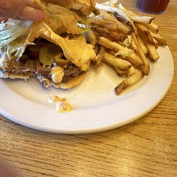 Lakeview Coffee Shop - Cherry Bomb Burger..yum yum! - Cafes Near Me - Gardnerville, Nevada