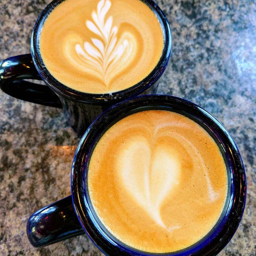 Red Rock Coffee - 2 lattes - Coffee & Tea Near Me - Mountain View, California Red Rock Coffee - 2 lattes - Coffee & Tea Near Me - Mountain View, California