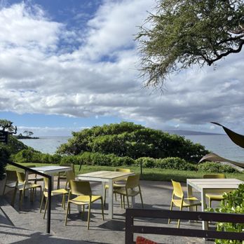 Whale's Tale - View from our table. - Coffee & Tea Near Me - Wailea, Hawaii Whale's Tale - View from our table. - Coffee & Tea Near Me - Wailea, Hawaii