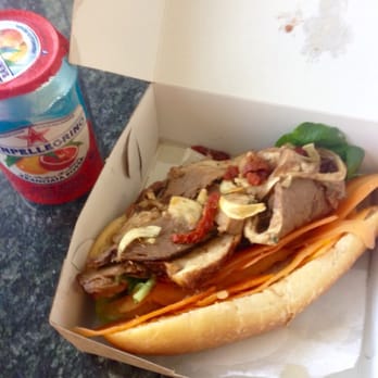 Rose's - "Bahn Mi" sandwich after a 5 minute drive home. - Desserts Near Me - Durham, North Carolina