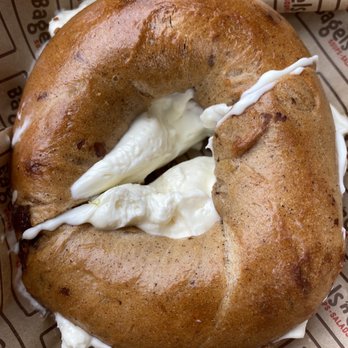 Bagels 'n Grinds - Cinnamon raisin with cream cheese - Breakfast & Brunch Near Me - Hanover, Maryland Bagels 'n Grinds - Cinnamon raisin with cream cheese - Breakfast & Brunch Near Me - Hanover, Maryland