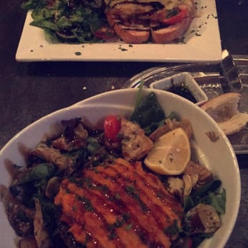 Monets Wine Bistro - The lobster and mushroom salad is amazing - French Near Me - Exeter, California