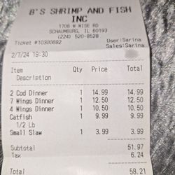 B's Shrimp & Fish