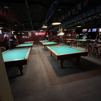 Bigshots Billiards Bar & Grill - 9 pool tables in one room is rare in orange county! High quality cloth on 9ft tables. - Pool Halls Near Me - Lake Forest, California Bigshots Billiards Bar & Grill - 9 pool tables in one room is rare in orange county! High quality cloth on 9ft tables. - Pool Halls Near Me - Lake Forest, California