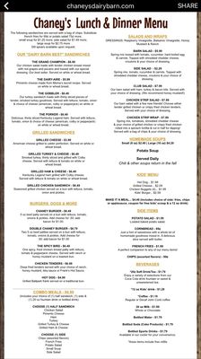 Menu photo 5 Chaney's Dairy Barn Bowling Green, KY Menu photo 5 Chaney's Dairy Barn Bowling Green, KY