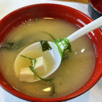 Dozo Sushi & Bar - Complimentary miso soup. - Sushi Bars Near Me - Monrovia, California Dozo Sushi & Bar - Complimentary miso soup. - Sushi Bars Near Me - Monrovia, California