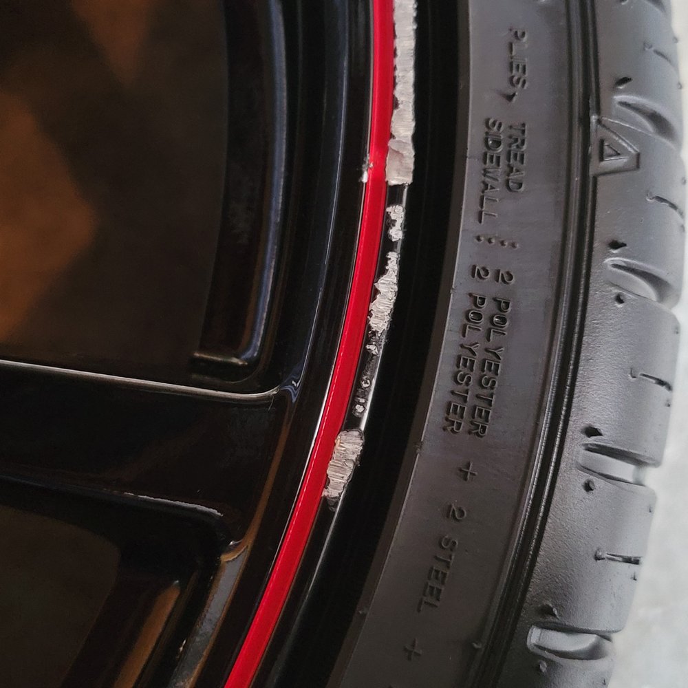 Cal Wheel Technology - CTR Wheel Before - Wheel & Rim Repair Near Me - Belmont, California Cal Wheel Technology - CTR Wheel Before - Wheel & Rim Repair Near Me - Belmont, California