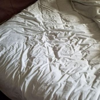 Quality Inn Spring Valley - Nanuet - What the sheets looked like when we first walked into the room - Hotels Near Me - Spring Valley, New York Quality Inn Spring Valley - Nanuet - What the sheets looked like when we first walked into the room - Hotels Near Me - Spring Valley, New York