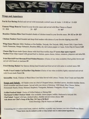 Menu photo 8 Rixster Grill High Point, NC Menu photo 8 Rixster Grill High Point, NC